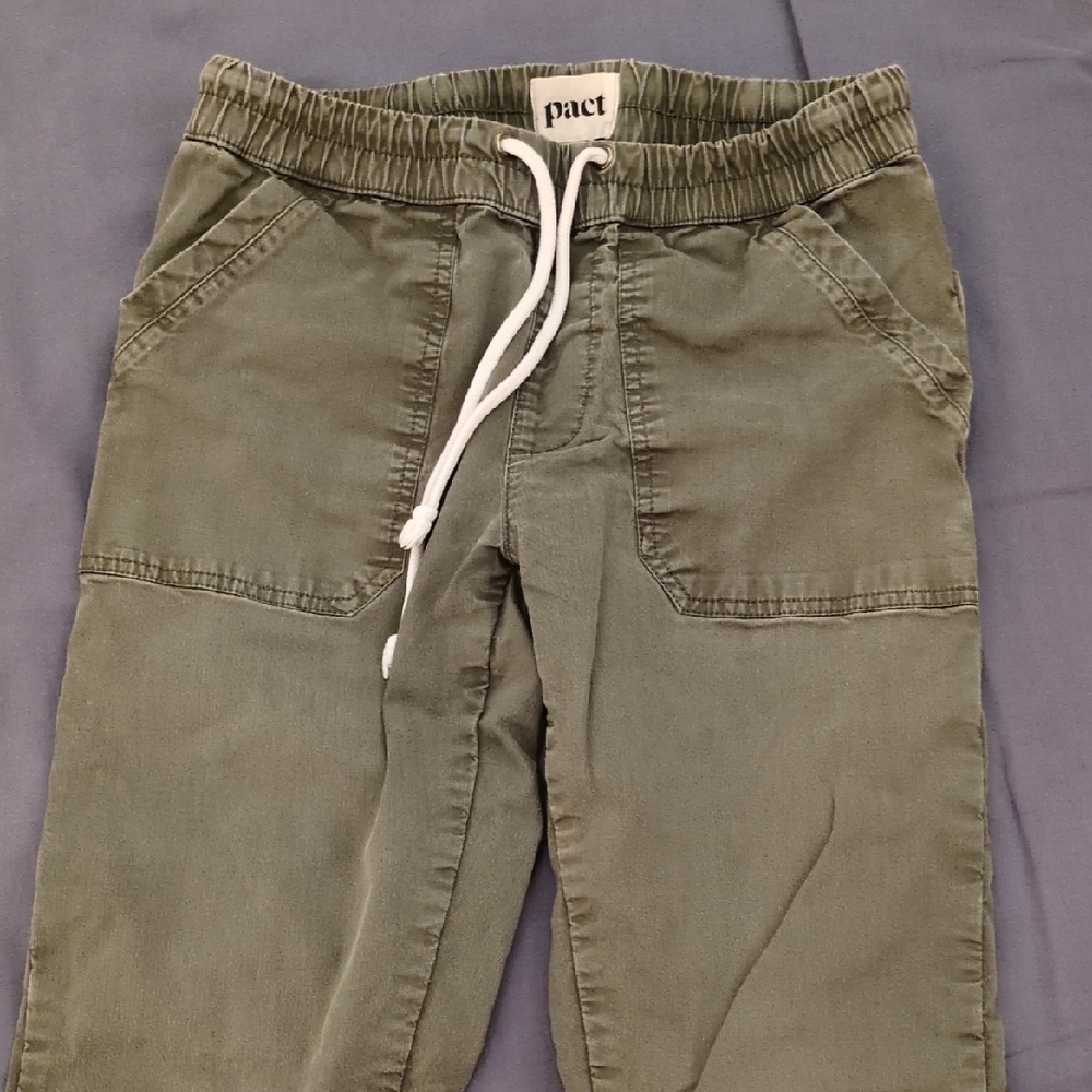 Pact Olive Green Joggers